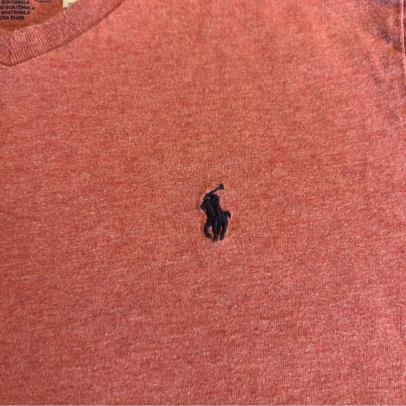 (Bundle 3 for $15) Polo by Ralph Lauren Boys Red Short Sleeve Tee 10/12 - Picture 4 of 4